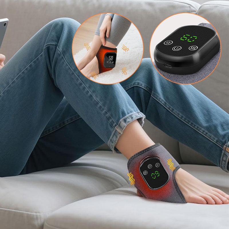 Rechargeable Ankle Heat & Massage Wrap