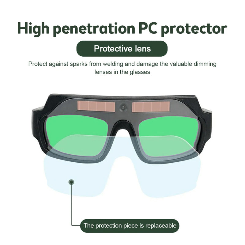 Auto-Darkening Welding Goggles