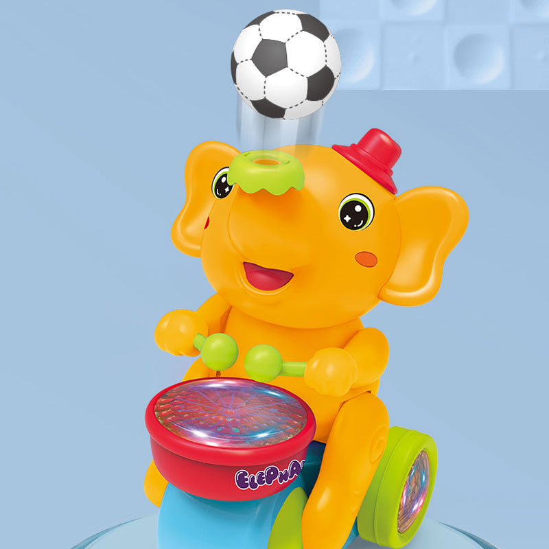 Interactive LED Elephant Toy for Toddlers & Kids with Realistic Sounds