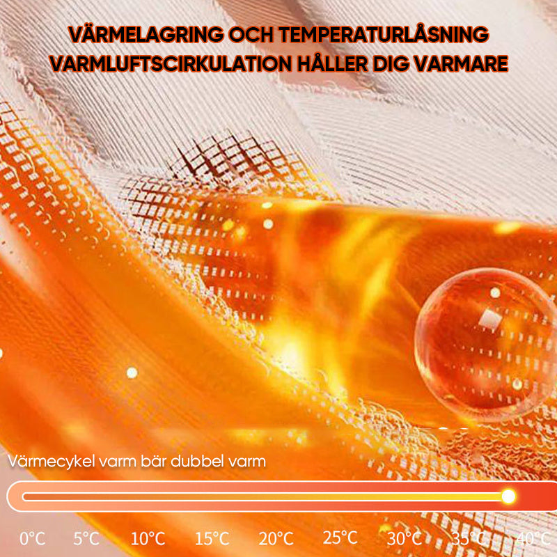 2-i-1 Inbyggd BH Spets Thermal Underwear