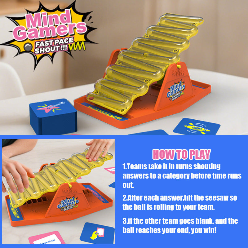 Tilt 'n' Shout: A Fun Family and Party Board Games