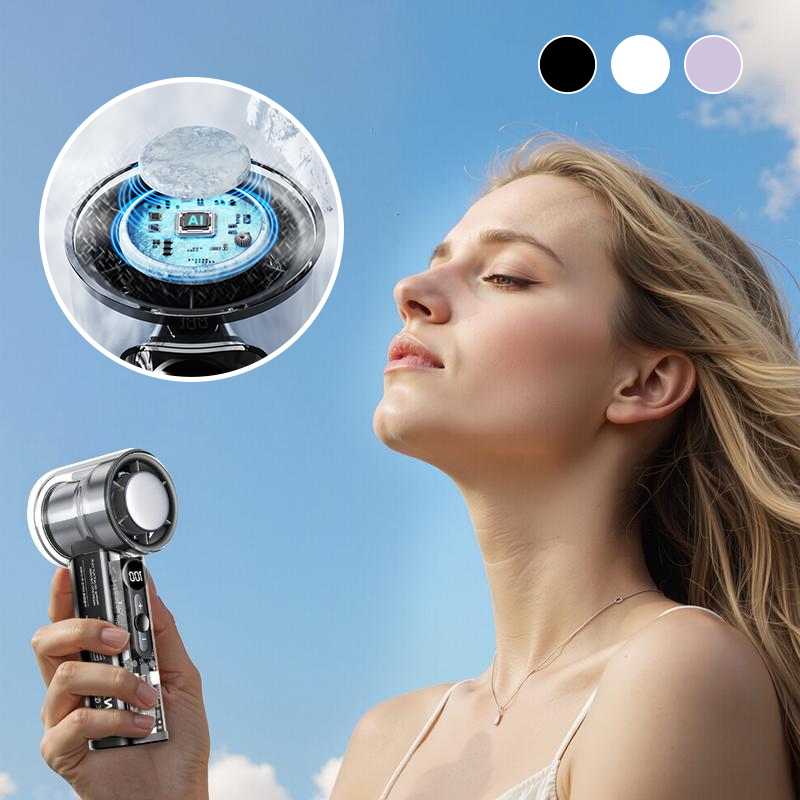 Transparent Mecha USB Turbo Fan with Semiconductor Cooling