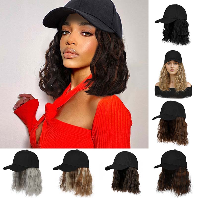 Women's Fashion Wig Hat