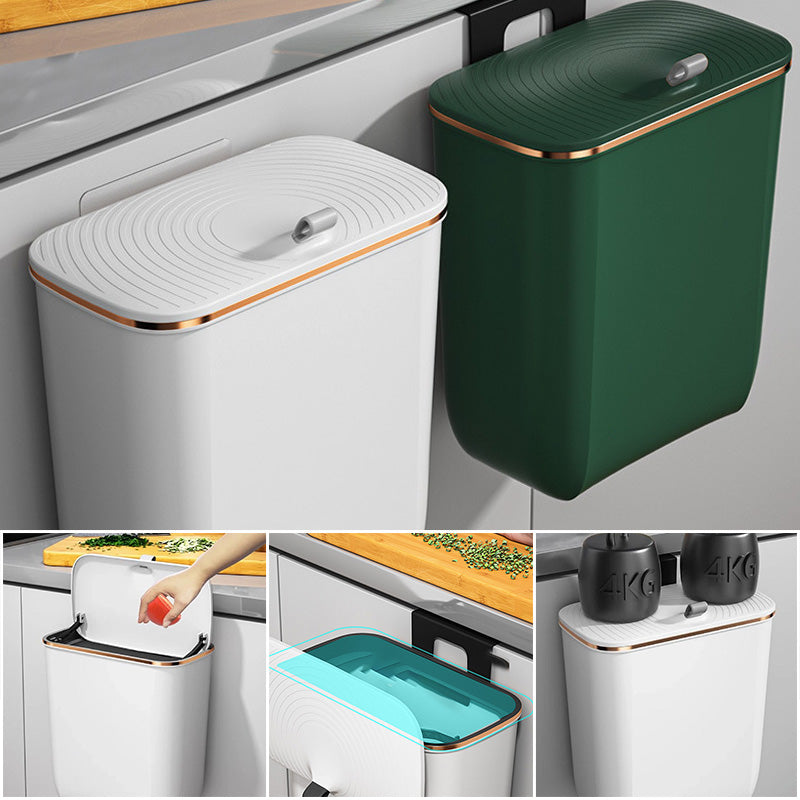 Hanging Waste Recycling Bins Storage Box with Lid