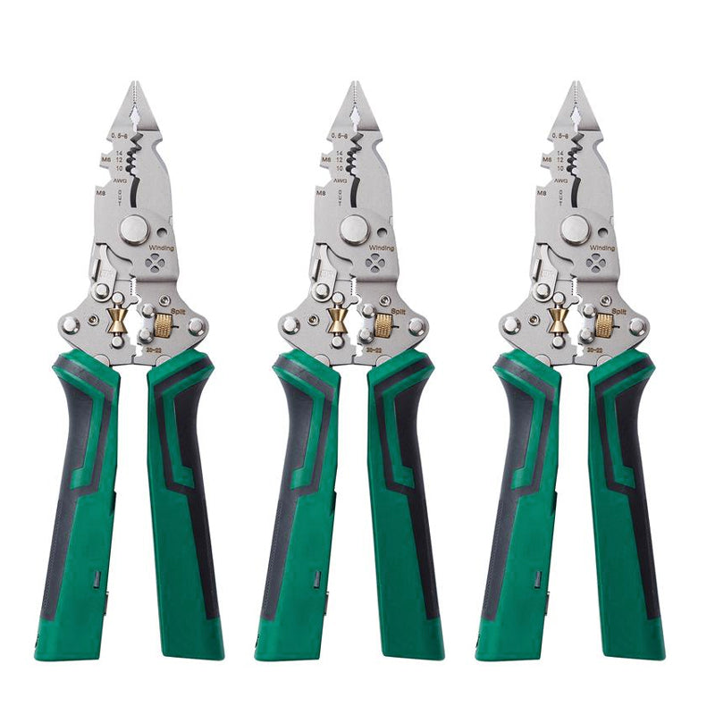 16-in-1 Folding Electric Tester Wire Stripper