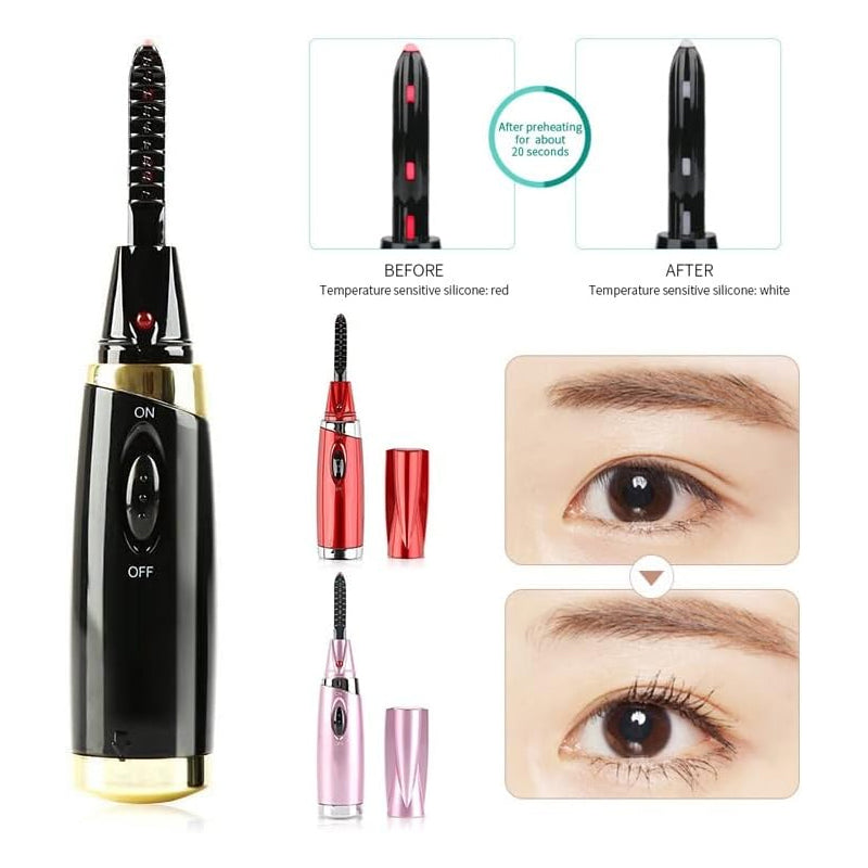 Electric eyelash curler