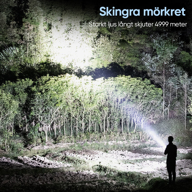 Specialstyrkor ljus ficklampa