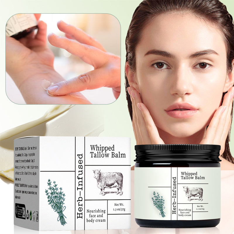 Herb-Infused Whipped Tallow Balm