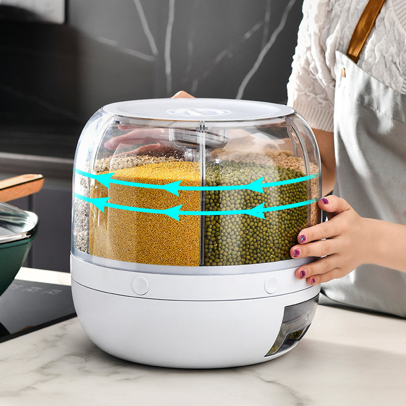 Moisture-Proof Grain Dispenser with lid