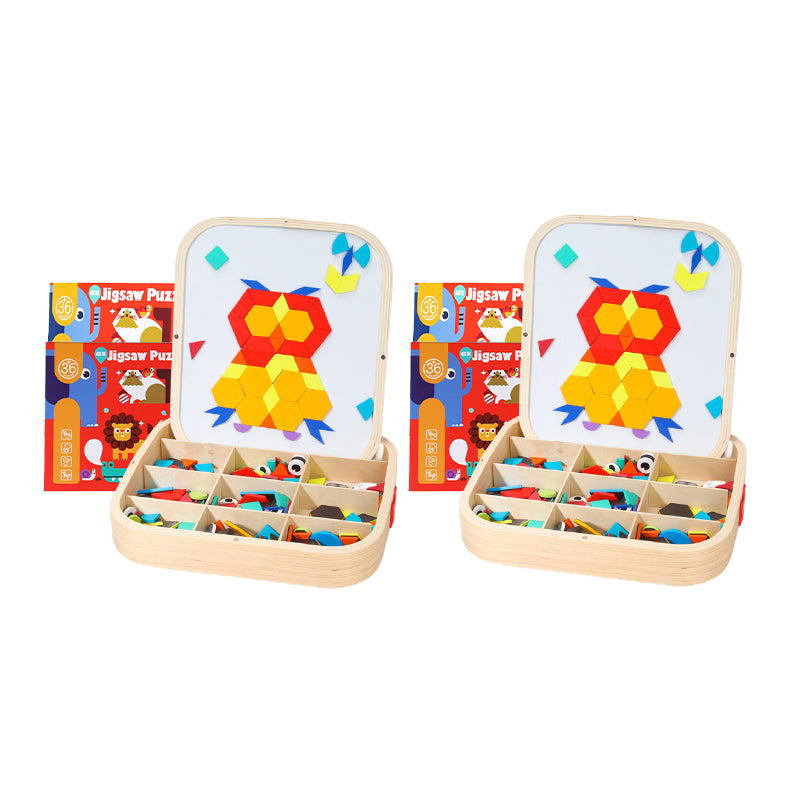 Wooden Creative Magnetic Puzzle