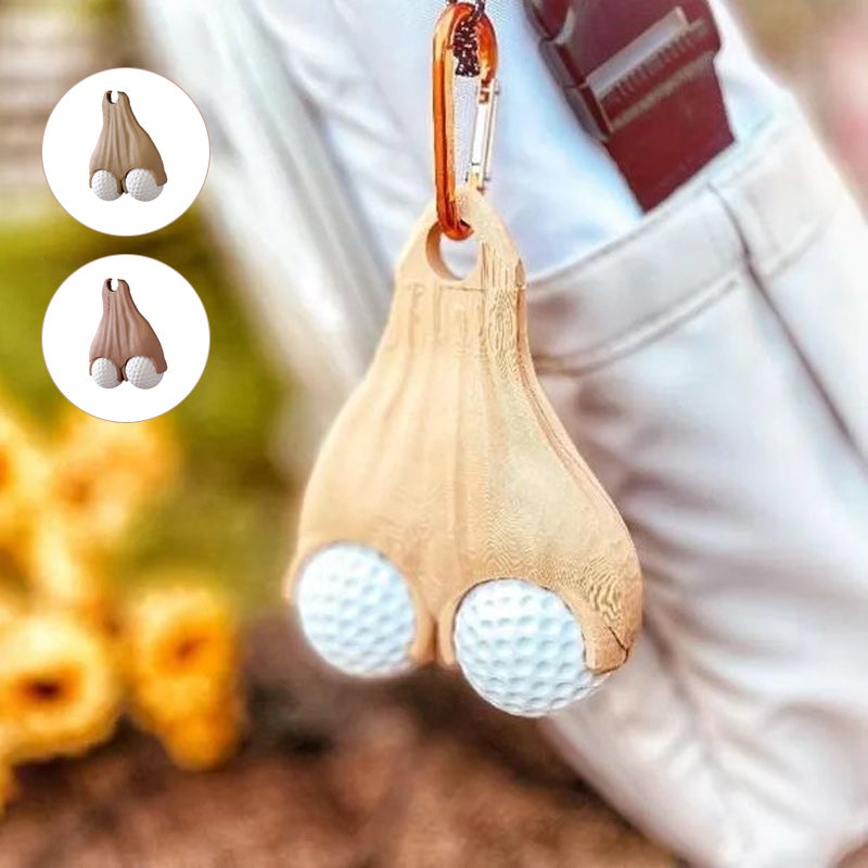 Golf Ball Testicle Sac Holder