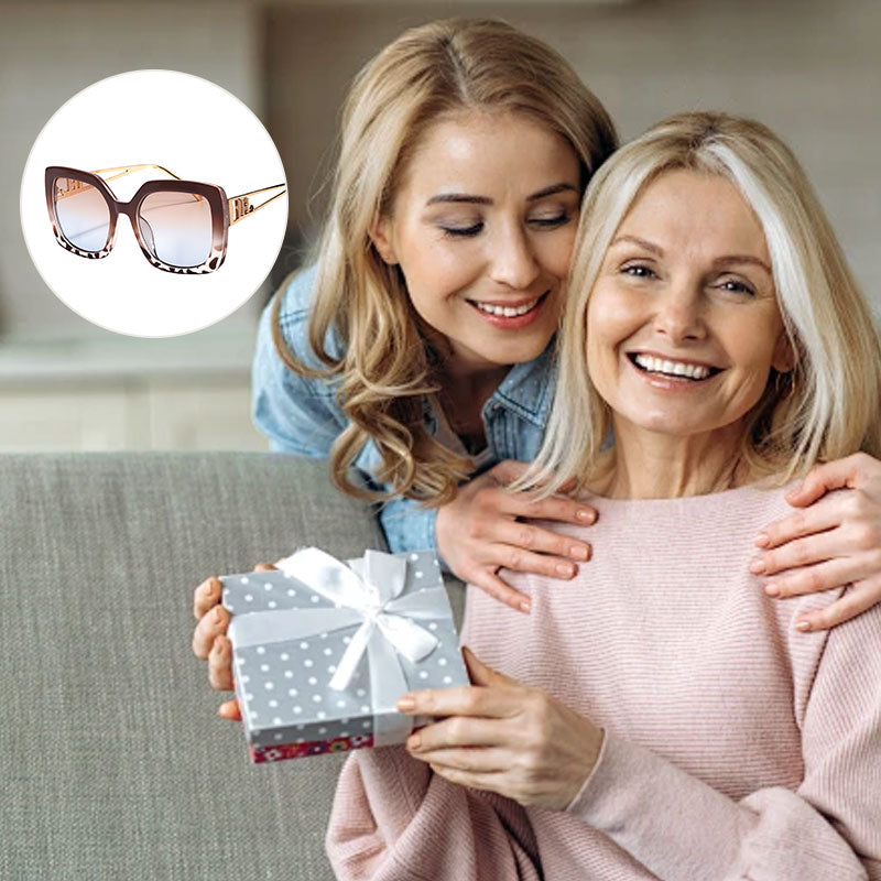 Unisex Vintage Trendy Large Frame Sunglasses