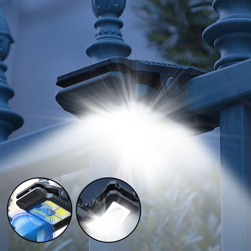 USB & Solar Powered Motion Sensor Clip Lights