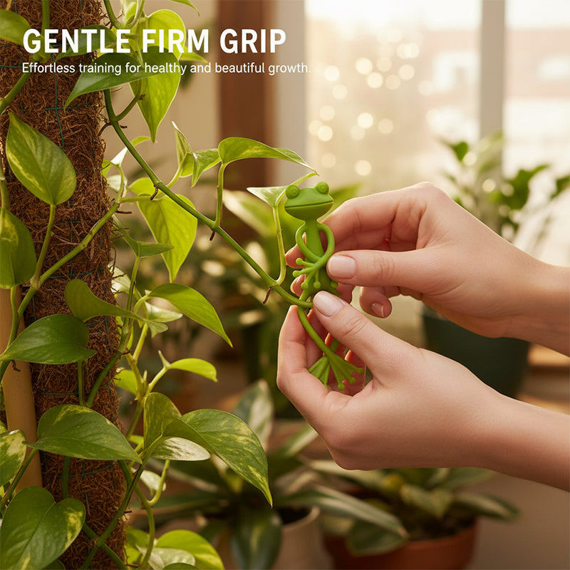 Multifunctional Bendable Frog Plant Ties & Organizers