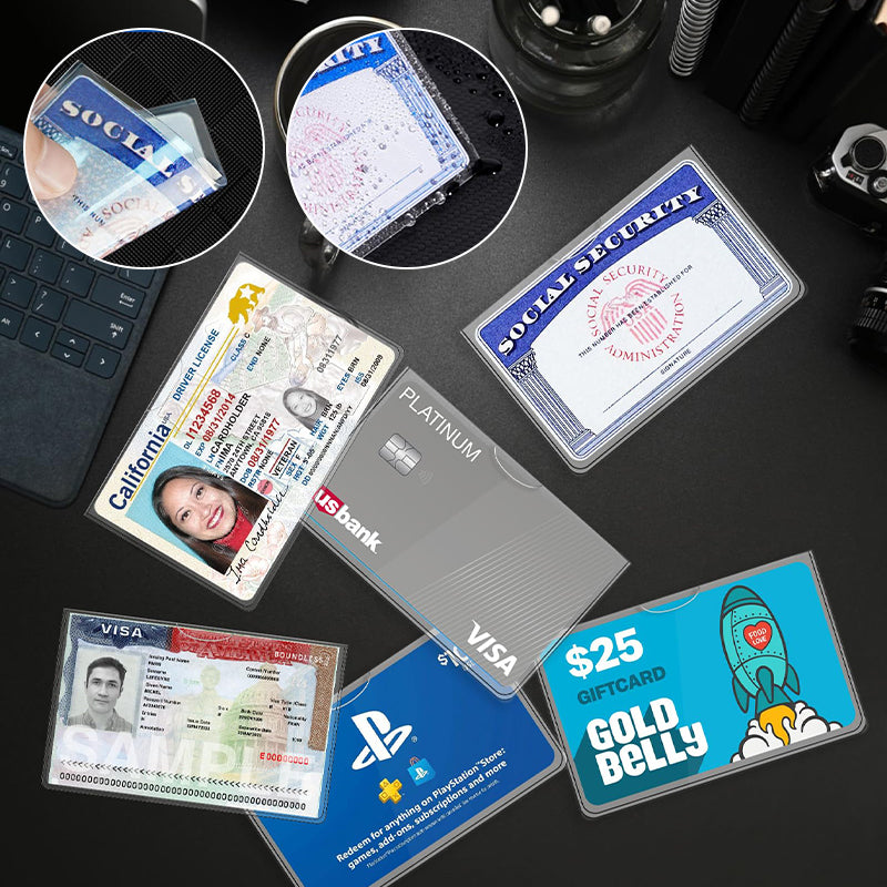 Medicare Card Holder Protector Sleeves