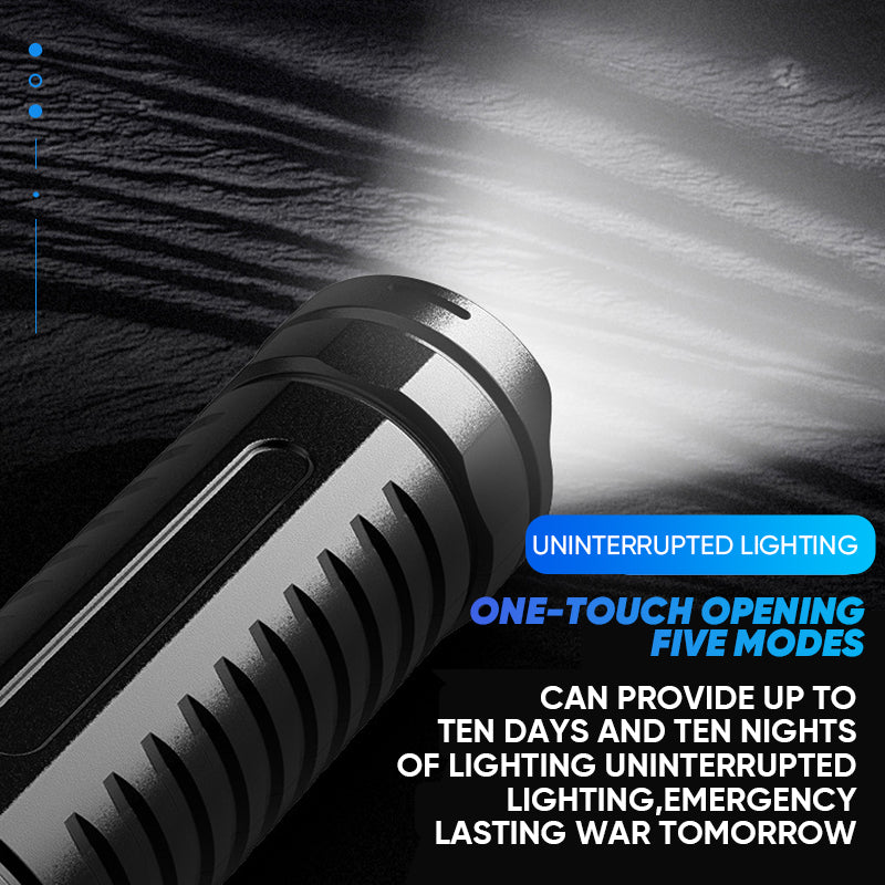 Rechargeable High-Power LED Flashlight