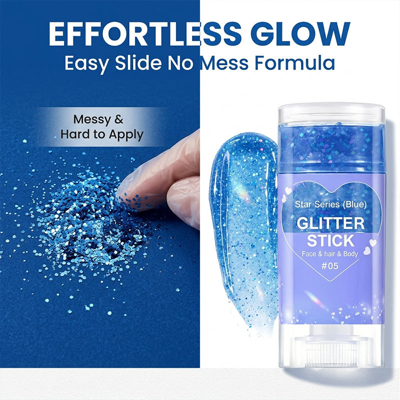 Star Series Chunky Body Glitter Stick