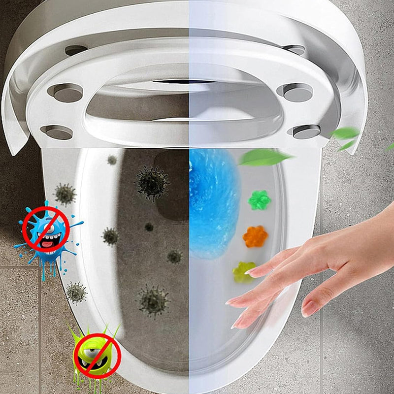 7 PCS Fragrant Flower Toilet Cleaning Gel