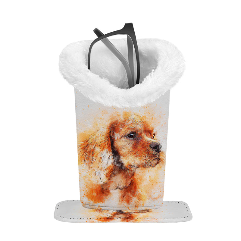 Magnetic Plush Eyeglasses Holder