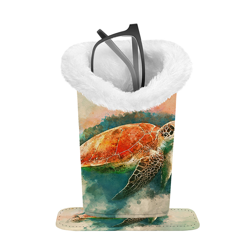 Magnetic Plush Eyeglasses Holder