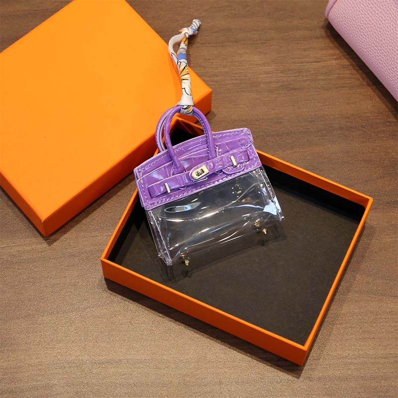Trendy Mini Transparent Key Case
