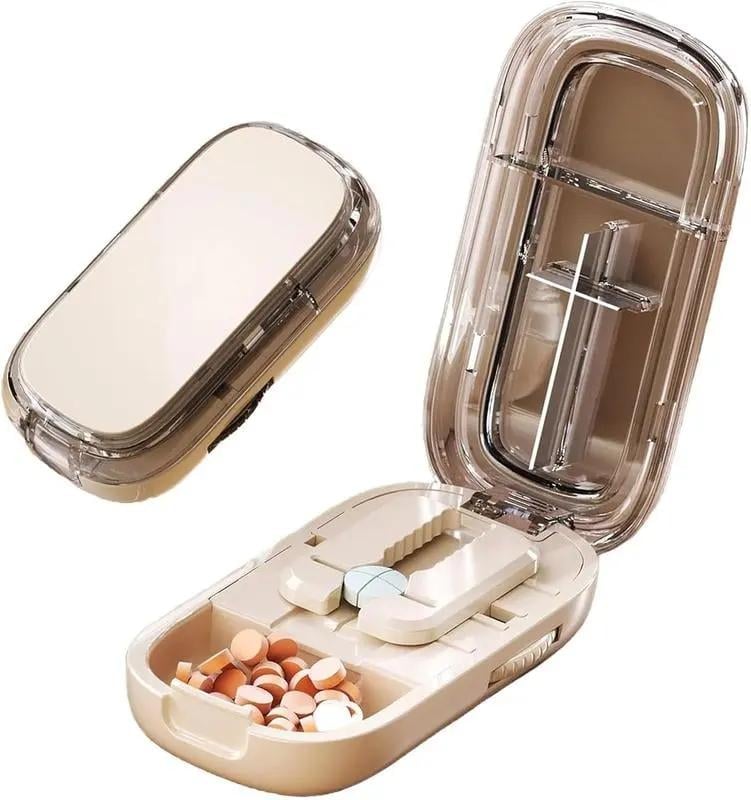 Portable Multi-Function Pill Cutter