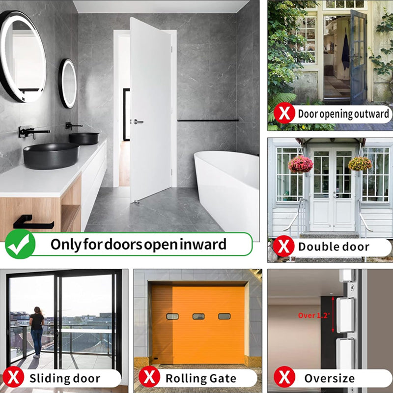 2-in-1 Door Lock for Travel