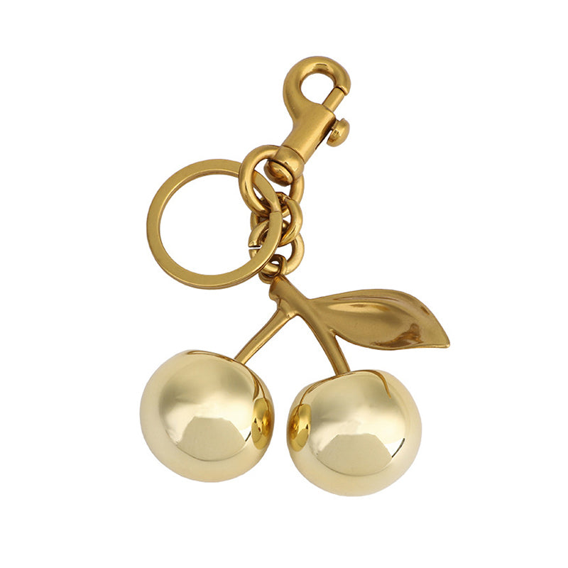 Cute Cherry Design Keychain
