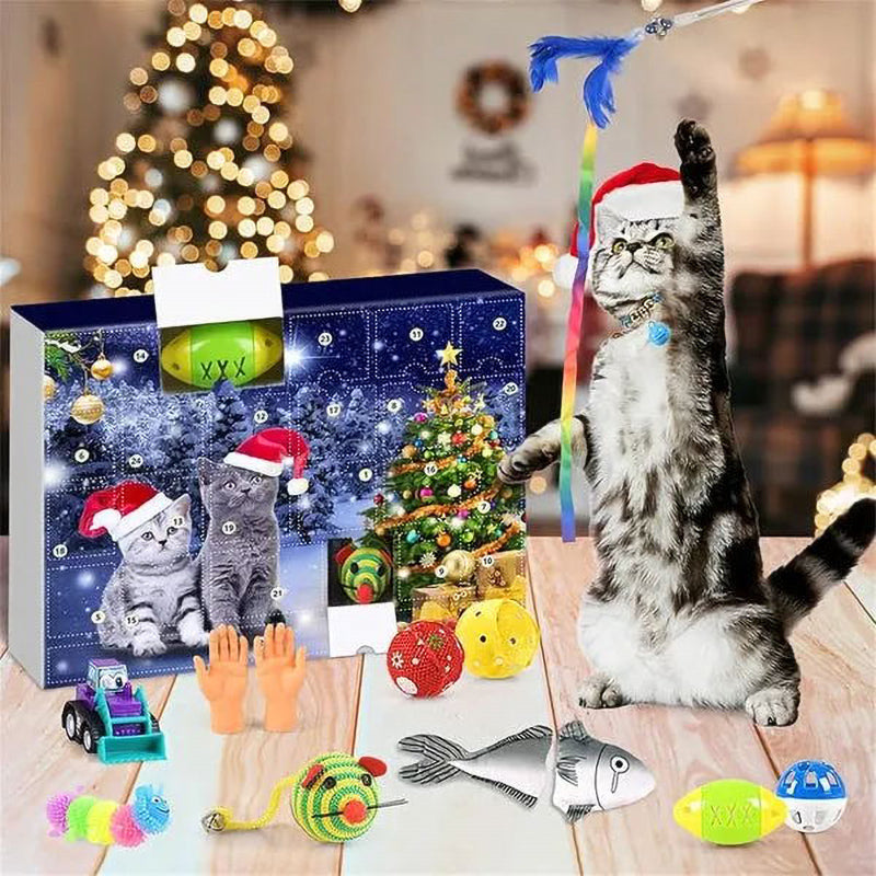 Jul ountdown katt Kalender