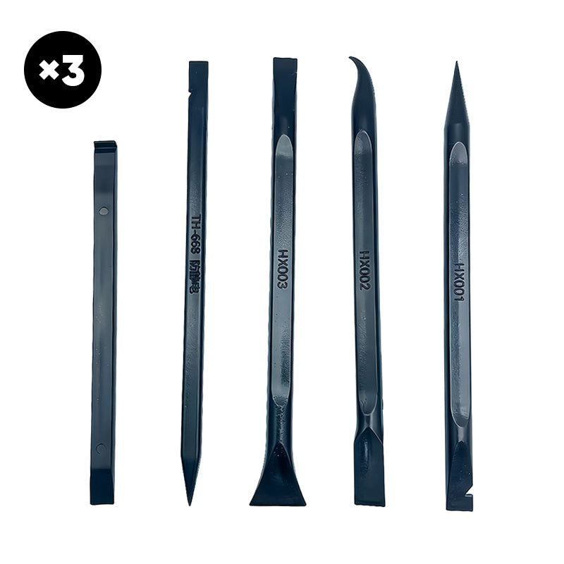 Multi-Purpose Hardened Carbon Fiber Pry Tool Kit