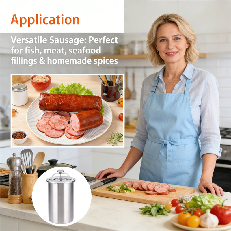 Professional Stainless Steel Ham Maker & Meat Press