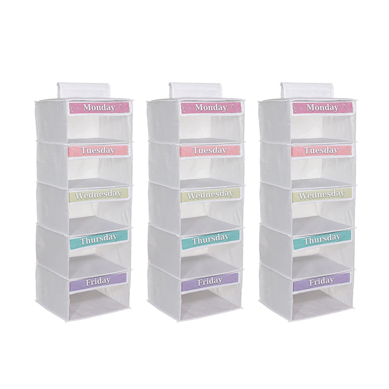 Weekly Clothing Organizer