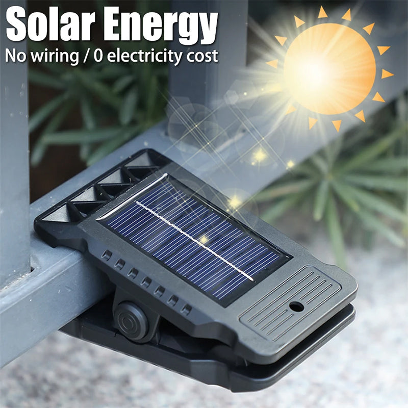 USB & Solar Powered Motion Sensor Clip Lights
