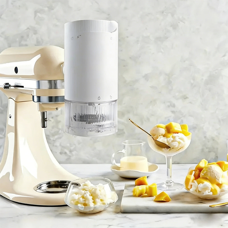 Shave Ice Attachment for Stand Mixer with 8 Ice Molds