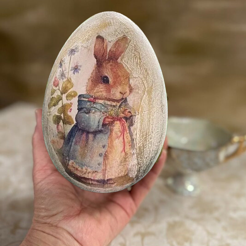 Vintage Rabbit Easter Eggs