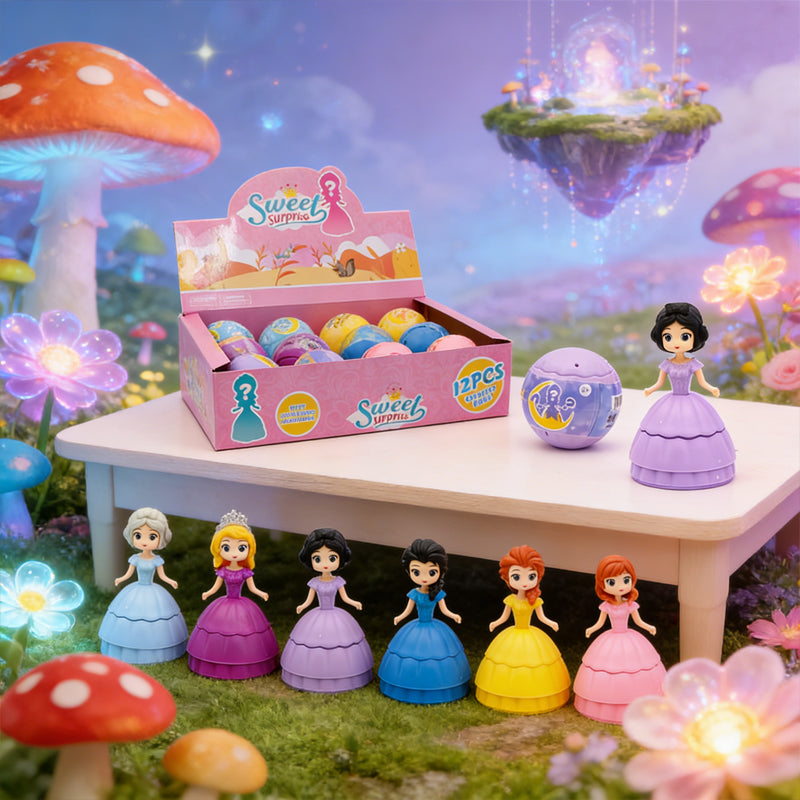 DIY Princess Surprise Egg Playset