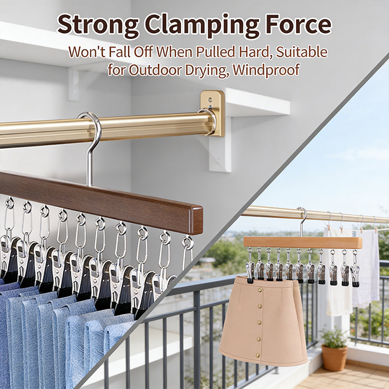 Laundry Multi-Clip Hanger