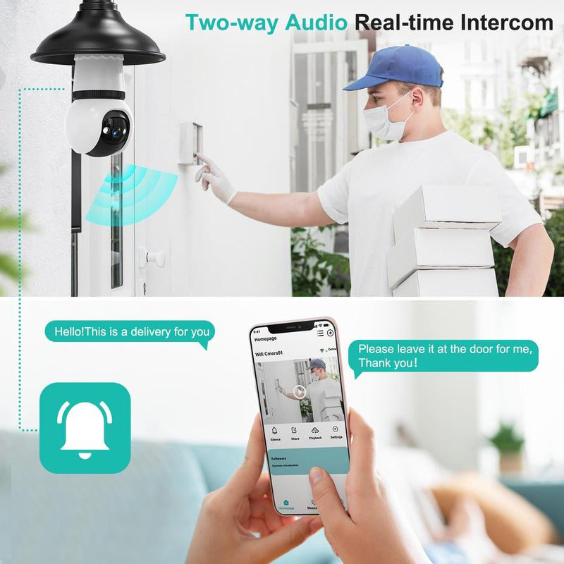 Light Bulb Security Camera
