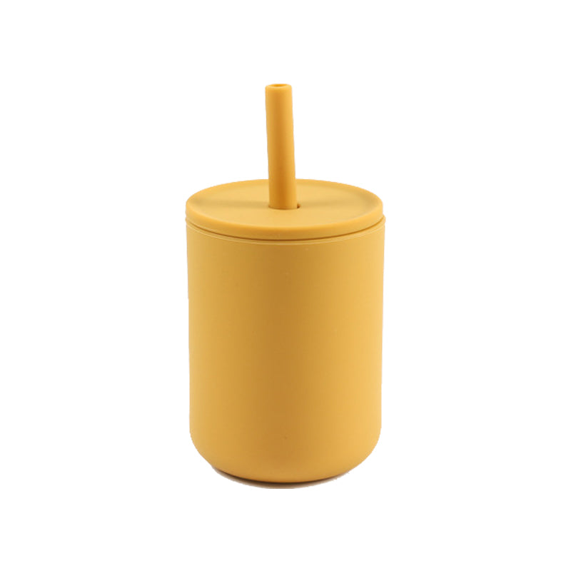 Silicone Baby Cups With Straws and Lids