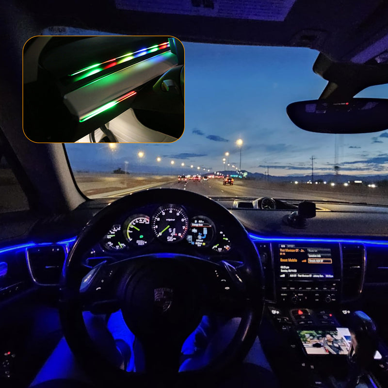 Car Center Console Ambient Light