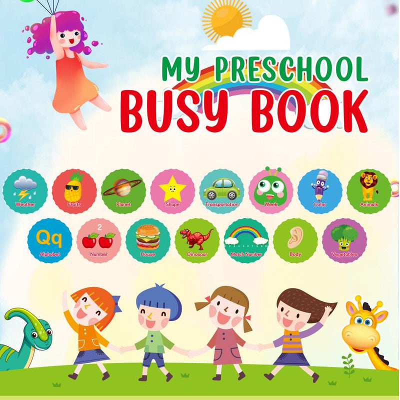 Interactive Preschool Busy Book