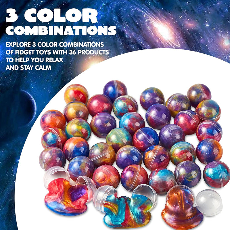 Cosmic Galaxy Slime Set (24 pcs)