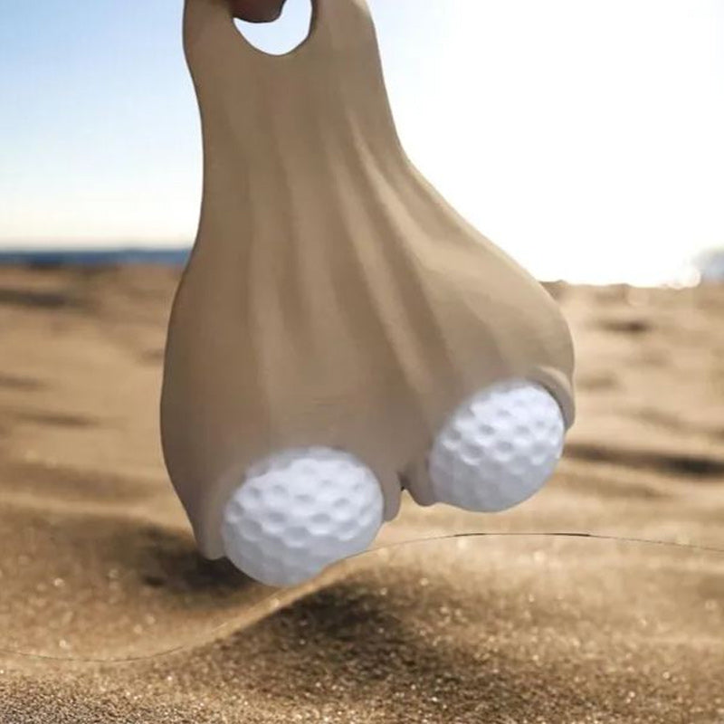 Golf Ball Testicle Sac Holder