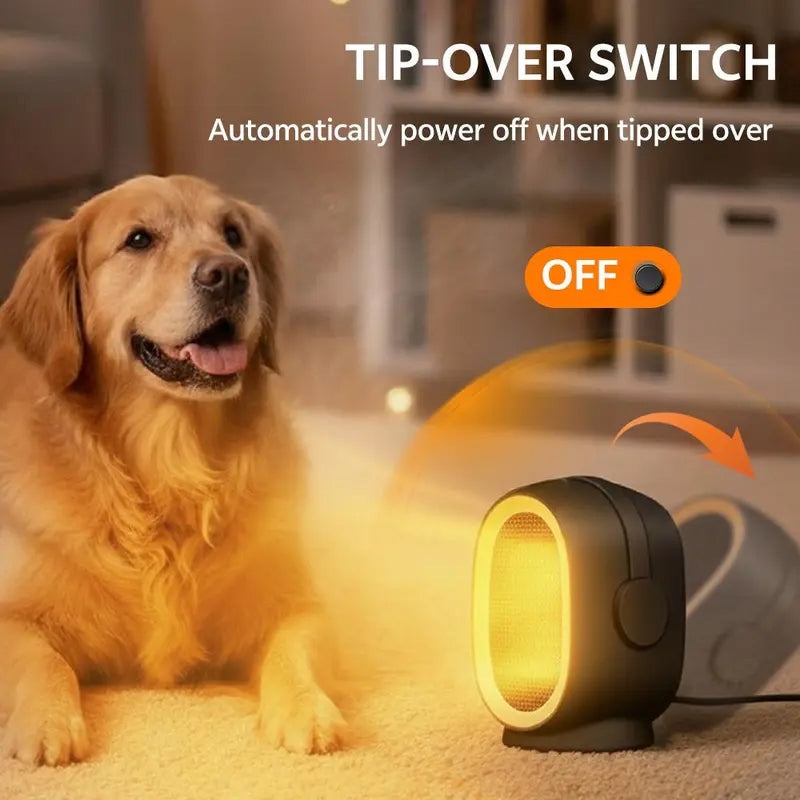 Desktop Electric Space Heater for Home Use