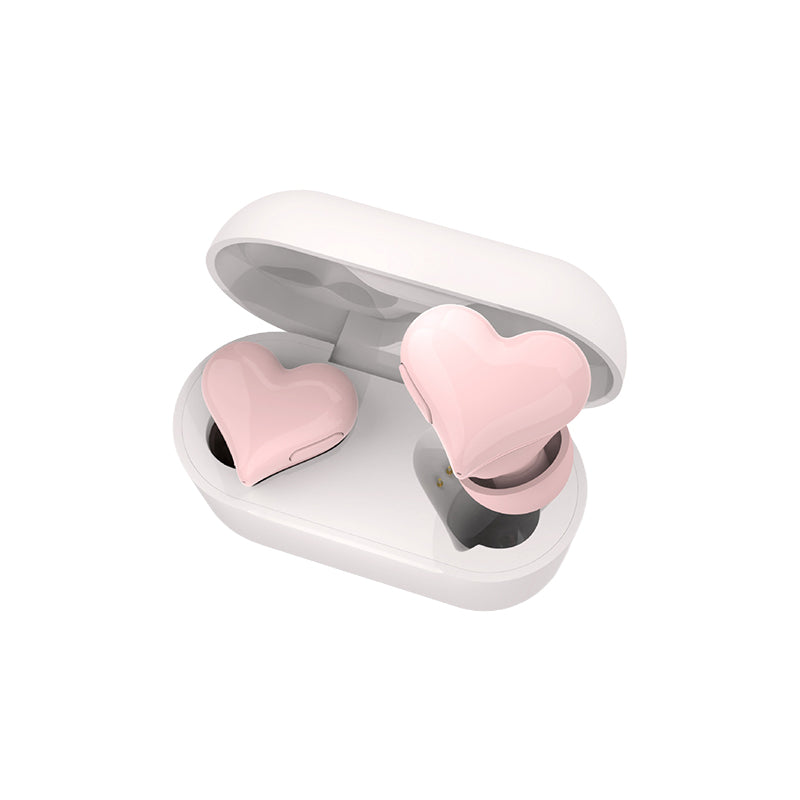 Heart-shaped Bluetooth Earphones