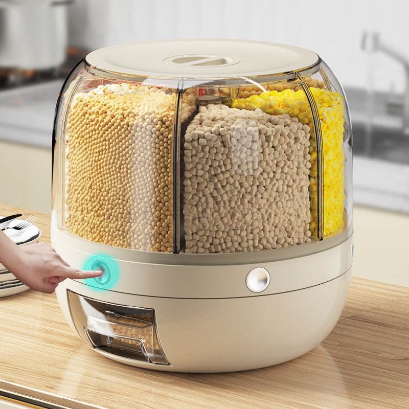 Moisture-Proof Grain Dispenser with lid