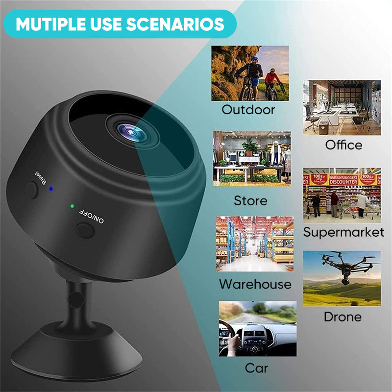Wireless Indoor Camera for Home Security