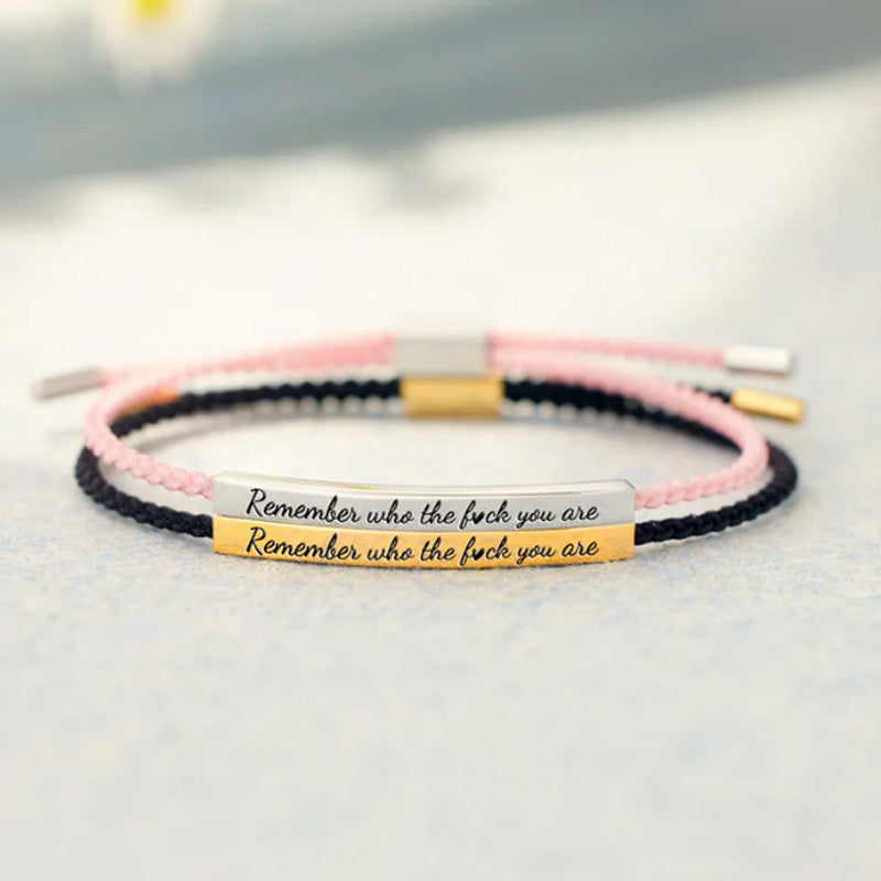 Braided Adjustable Inspire Bracelet