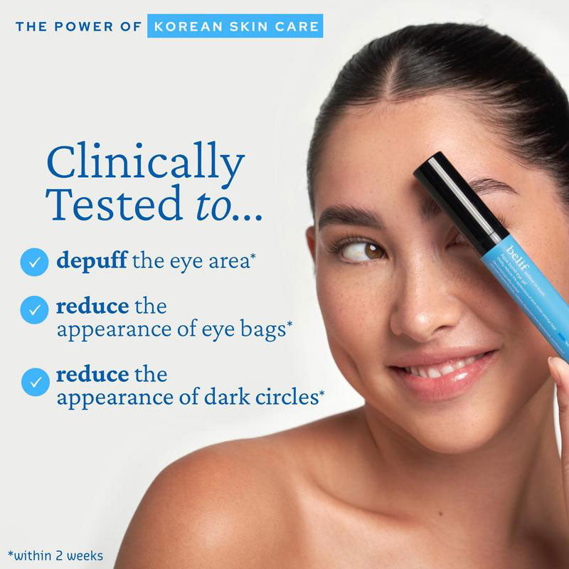 Cooling Eye Gel with Caffeine, Hyaluronic Acid & Niacinamide