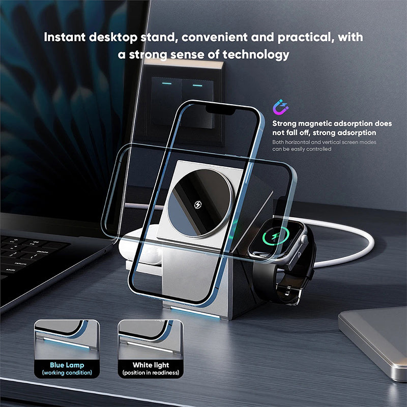 3 in 1 Charging Station for Apple
